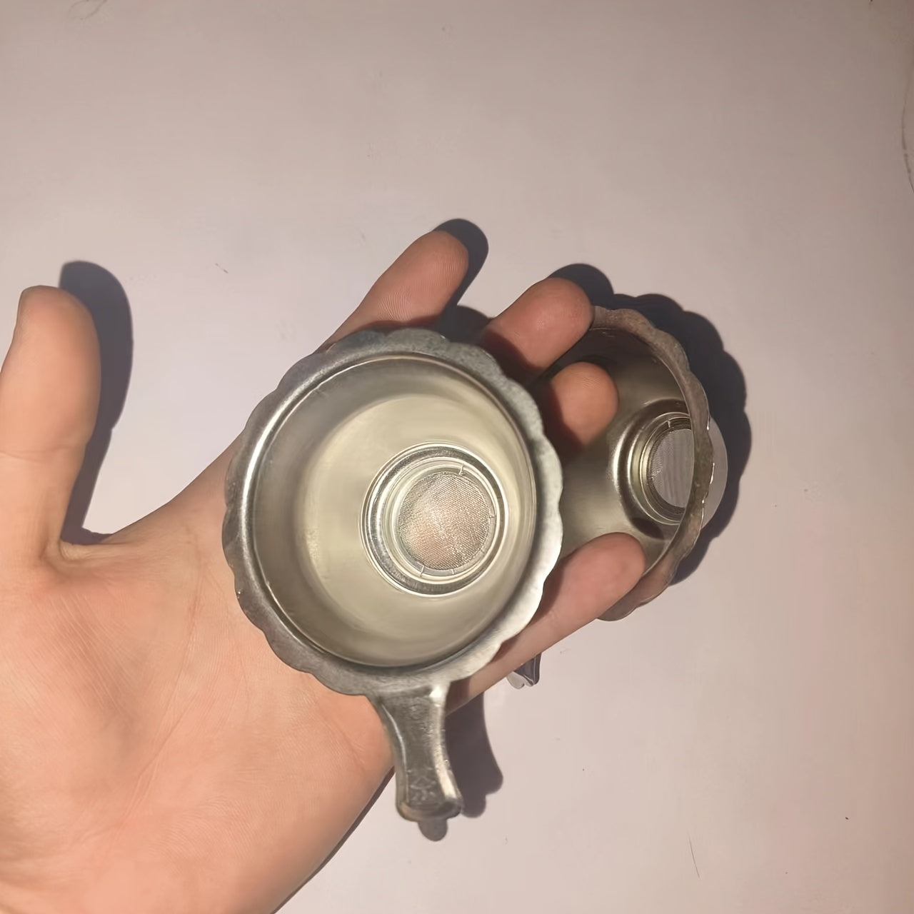 Set of 2 Stainless Steel Tea and Coffee Infusers Fine Mesh Strainers for Loose Leaf and Ground Brewing