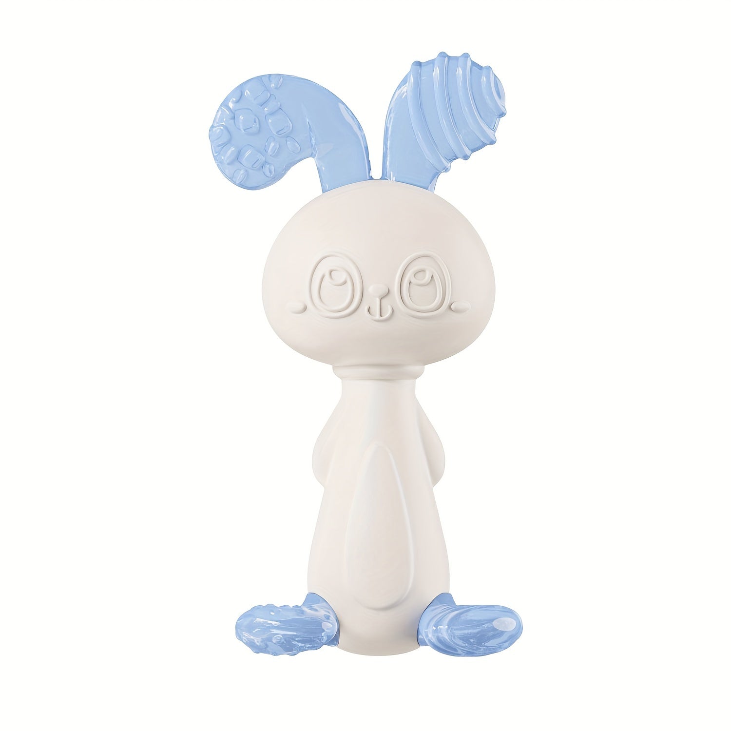 Silicone Teething Toys Set for Infants 0+ Includes Freezer Teether Keys and Fruit Shapes in Red