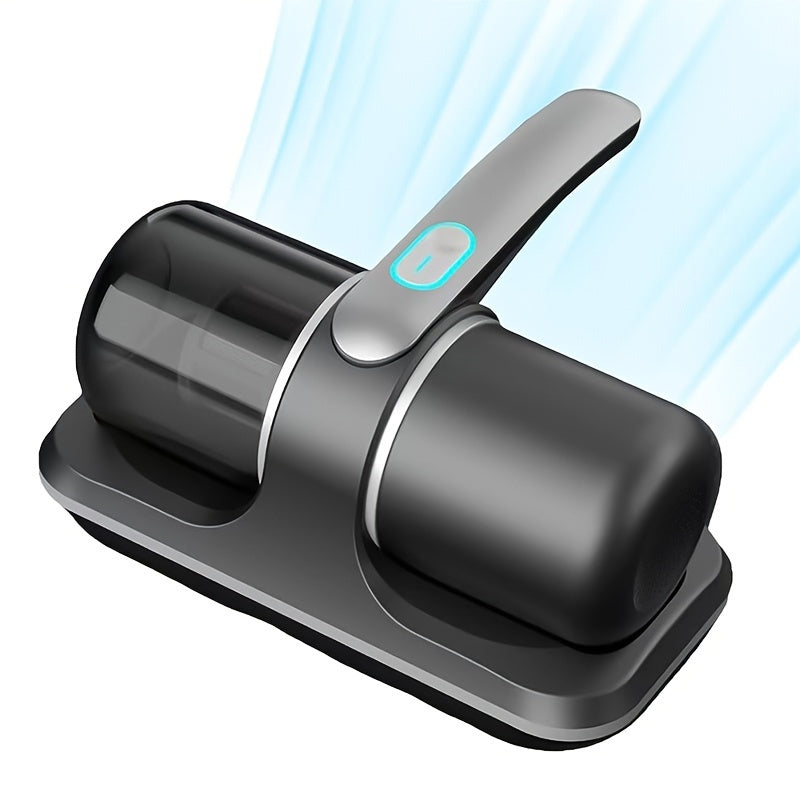 Беспроводная пылесос с USB-зарядкой, мощным всасыванием, моющимся фильтром, подходит для матрасов, диванов, подушек и одеял.