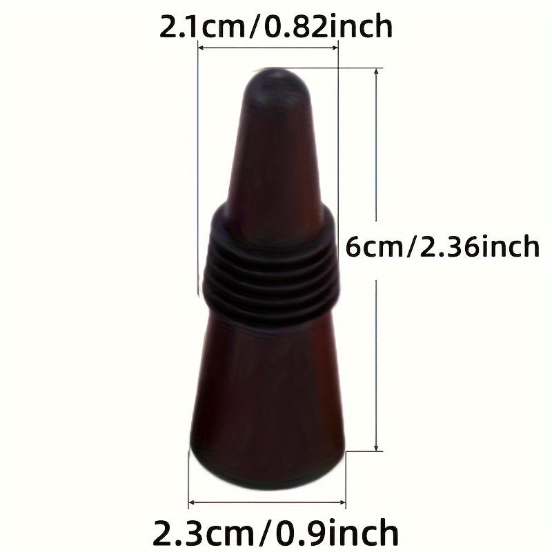 Silicone Bottle Caps Set 10pcs Reusable Stoppers for Beverages and Holidays