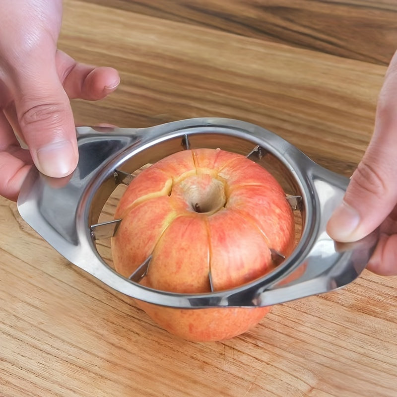 Stainless Steel Apple Slicer and Corer Kitchen Tool for Fruits and Snacks