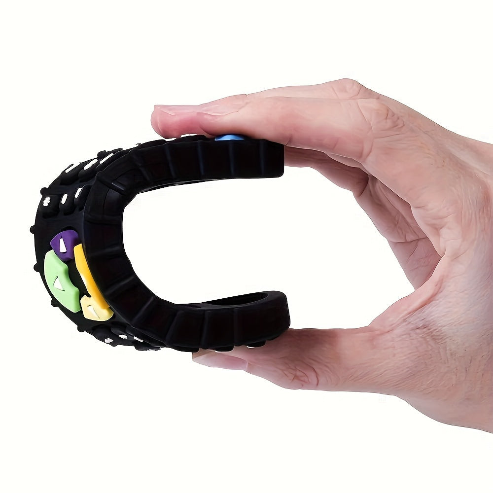 Baby Teether Silicone Remote Control Shape Educational Toddler Toy Safe for Ages 0-3