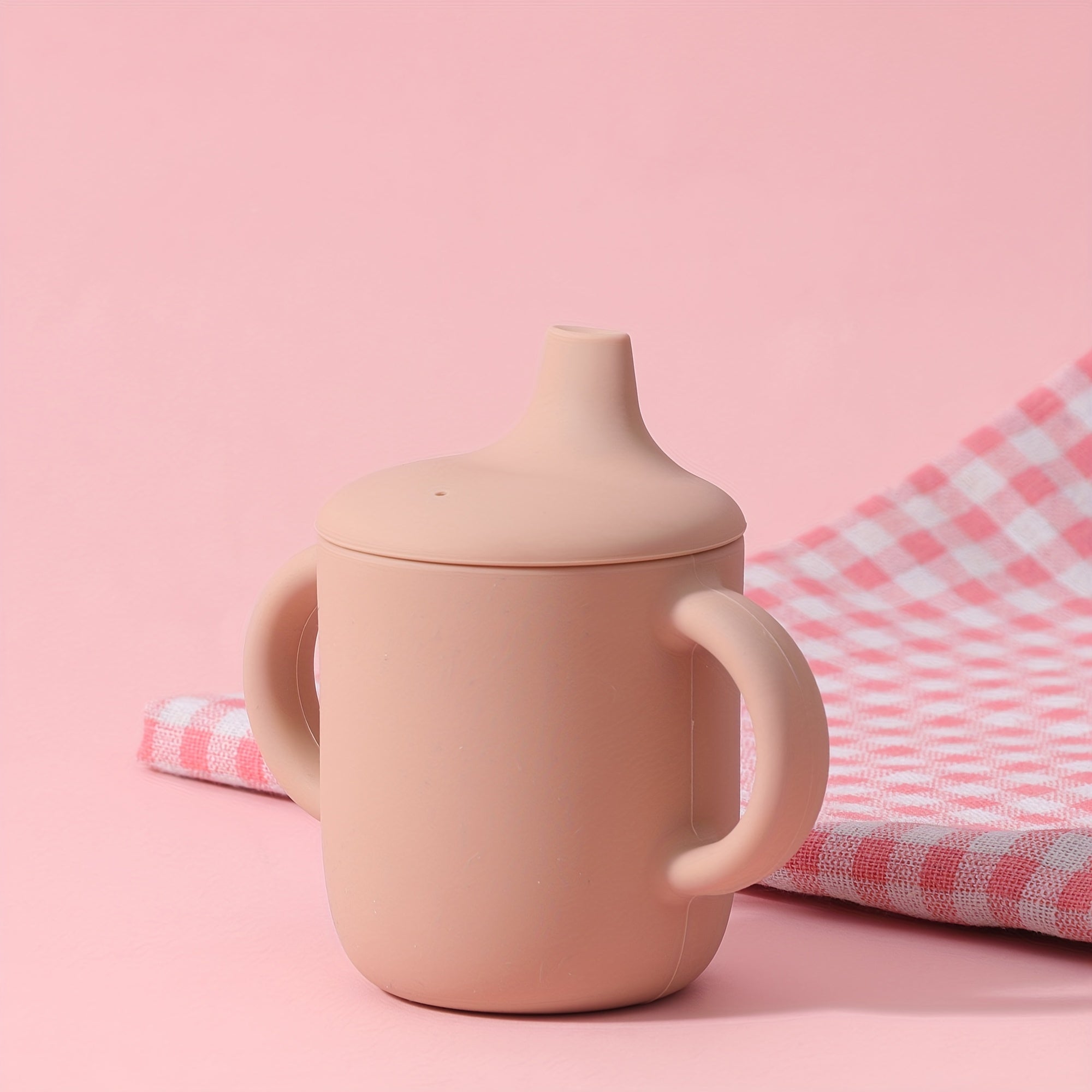 Children's Silicone Sippy Cup Non-Toxic Eco-Friendly Leak-Proof Durable