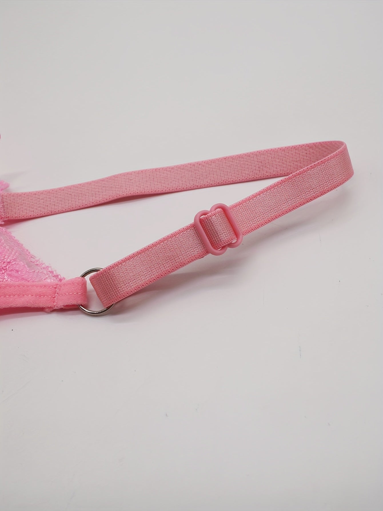 Women's Floral Lace Low Waist Thongs with Bow Tie Sexy Lingerie