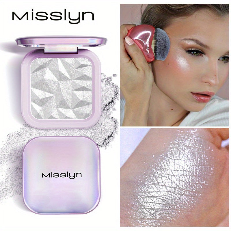 Палитра хайлайтеров и контуринга для лица с мерцающими блестками и сиянием