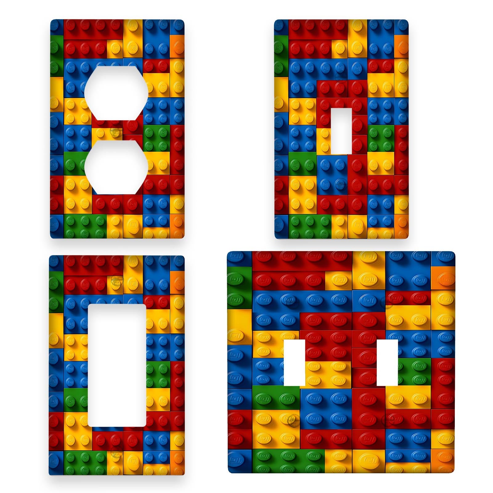 Decorative Wall Plate Cover No Electricity Needed Easy to Clean Versatile Home Decor