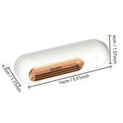 Purificador de nevera USB portátil para autocaravana y camping, purificador de aire compacto