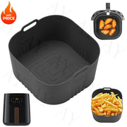 17cm Non-Stick Silicone Baking Tray for Air Fryer Roasting and Baking