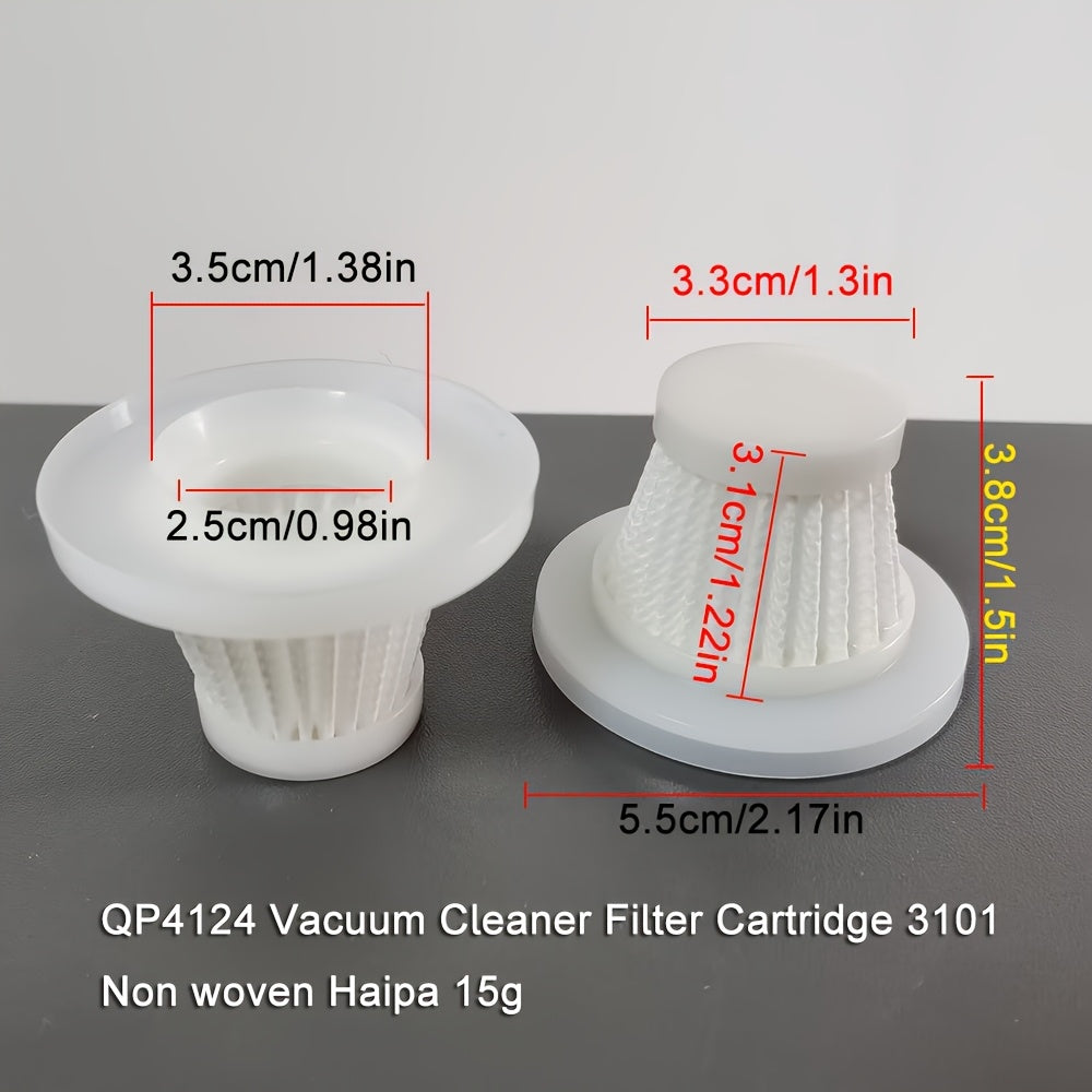 2 dona HEPA changyutgich filtri uchun portativ changyutgichlar QP4118 QP4119 LT-101 LT-105C bilan mos keladi