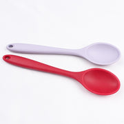 Silicone Soup Spoon Kitchen Utensil Non-Stick Heat-Resistant Cooking Tool