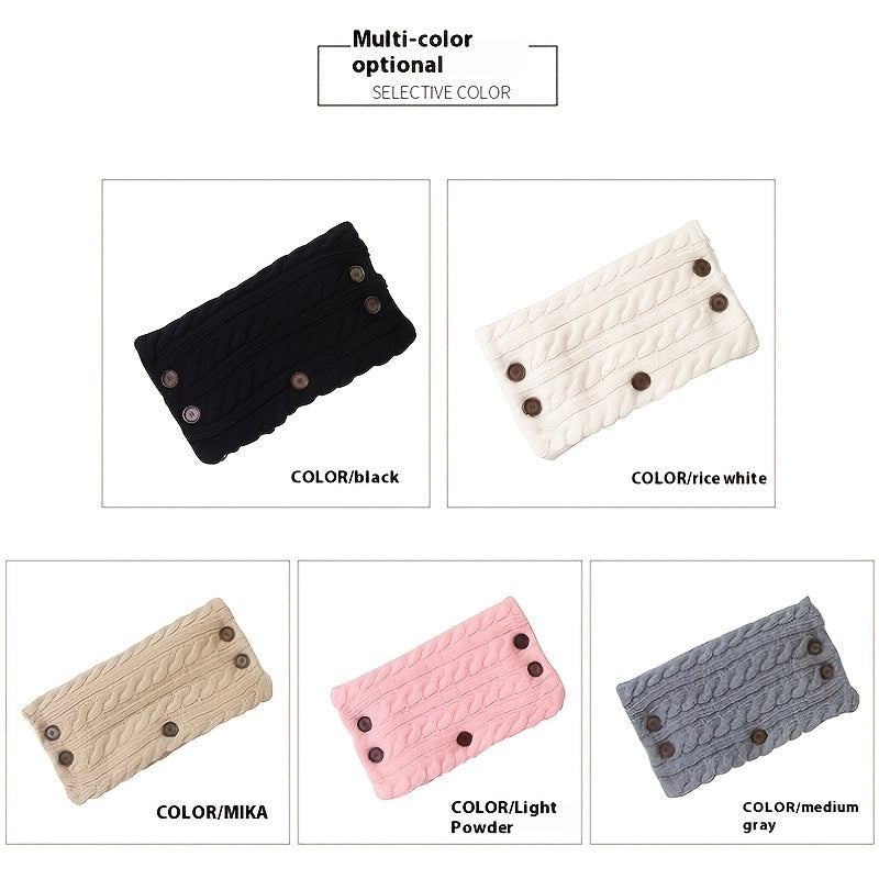 Guantes para cochecito de niños con forro de felpa, a prueba de viento, con botones fáciles, accesorios de invierno