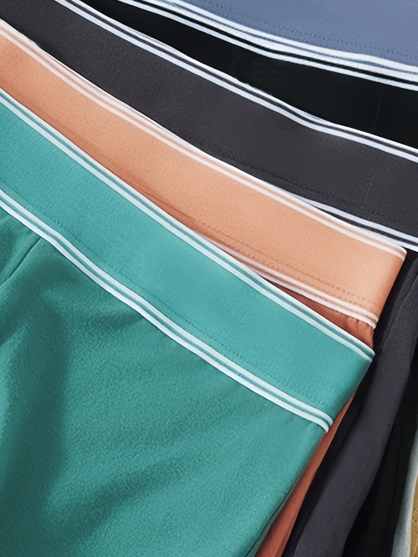 7-Donali erkaklar paxta boxer shartlari nafas oladigan, cho‘ziladigan, qulay va katta o‘lchamda