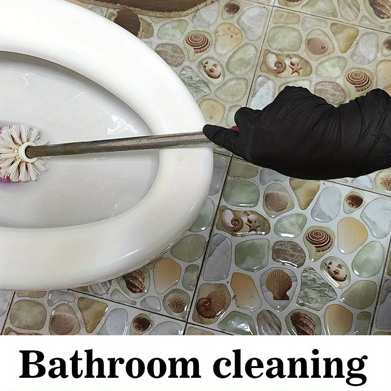 Black Disposable Gloves 101 Pieces, Powder-Free, Food Handling and Cleaning