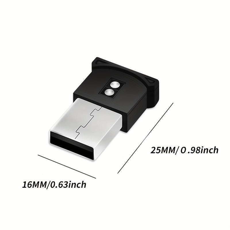 Car Interior LED Atmosphere Light 8 Color Changing Neon Lamp Plug & Play