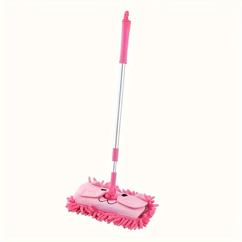 Mini Dual-Use Household Mop for Floors, Portable Plastic Cleaning Tool