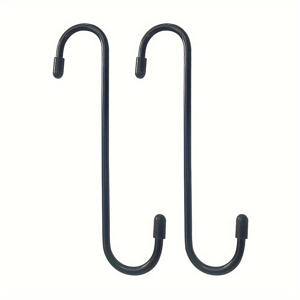 2Pcs Steel Brake Caliper Hangers with Rubber Tips for Auto Repair