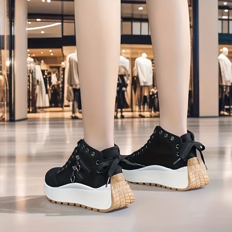 Women's Casual Sneakers Breathable Thick-Sole Comfort All-Season