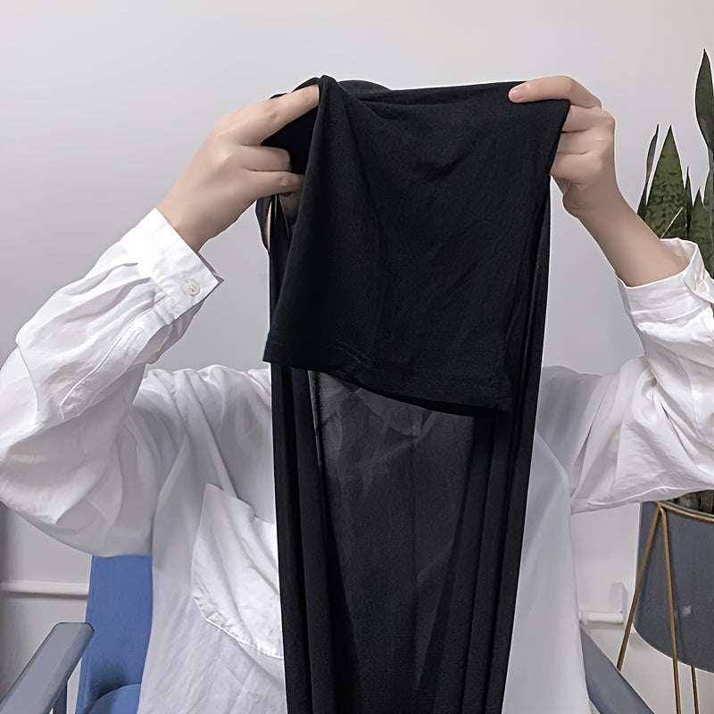 Women's Chiffon Instant Hijab Set with Tube Undercap Lightweight Head Cover