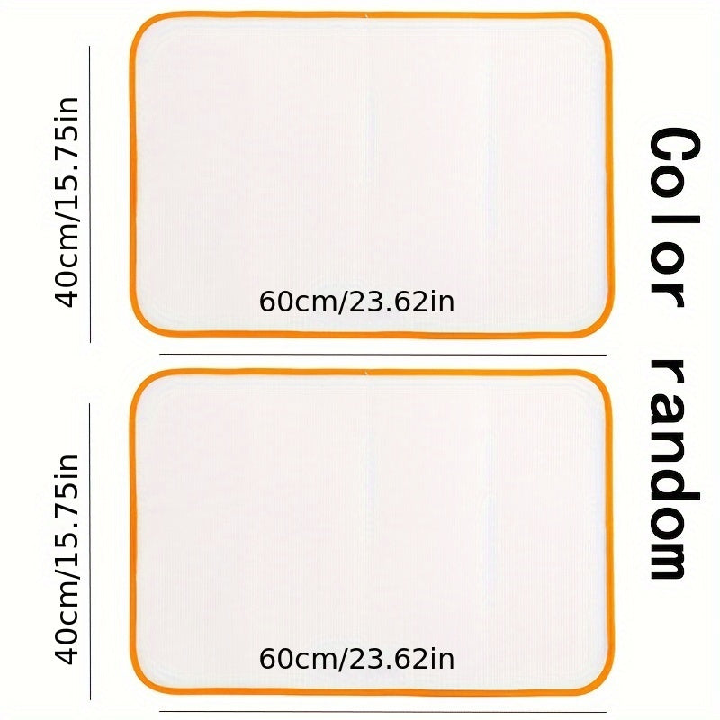 Набор из 2 термостойких гладильных ковриков для защиты одежды и удобства использования