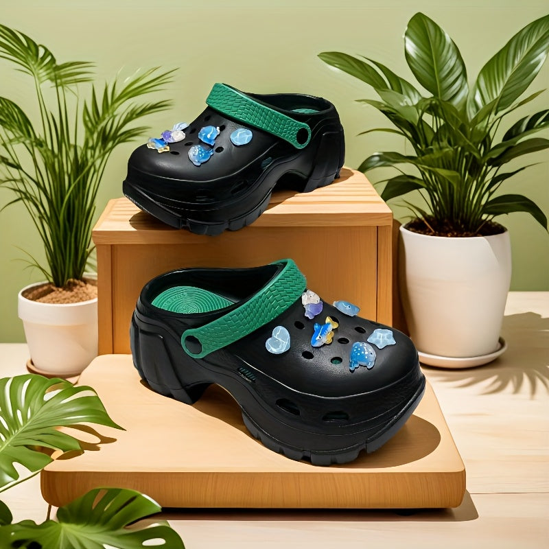 Women Casual Shoes Fish Charm EVA Thick Sole Beach Summer Footwear