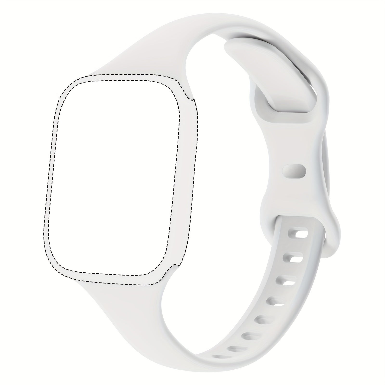 Slim Silicone Watch Bands for Men Women Compatible with Apple Watch Series 1-10 Ultra SE 38mm 40mm 42mm 44mm 45mm 49mm