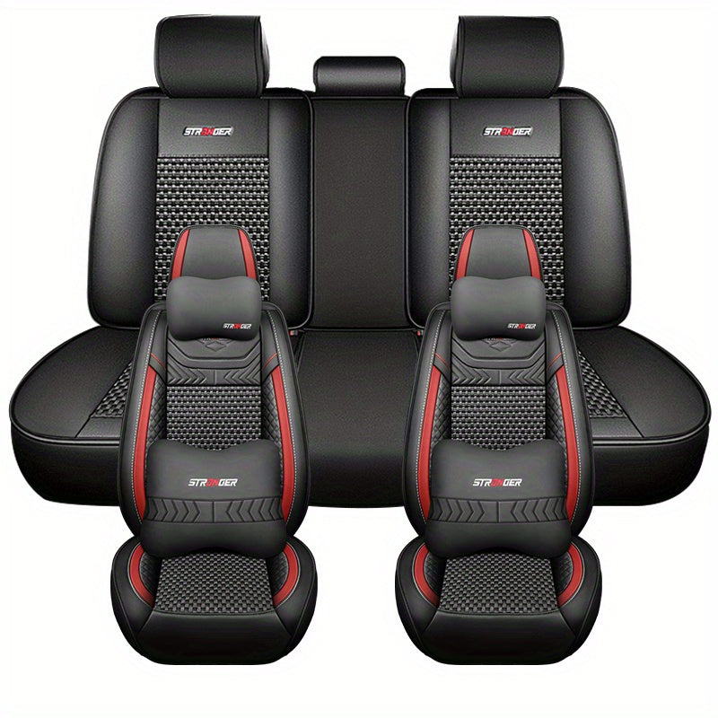 Universal Breathable Ice Slippy Fiber Car Seat Cover for All-Season Comfort