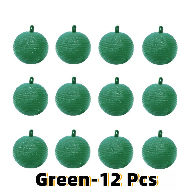 12-Pack Mosquito Trap Balls Non-Toxic Adhesive Fly Catcher Indoor Outdoor Use