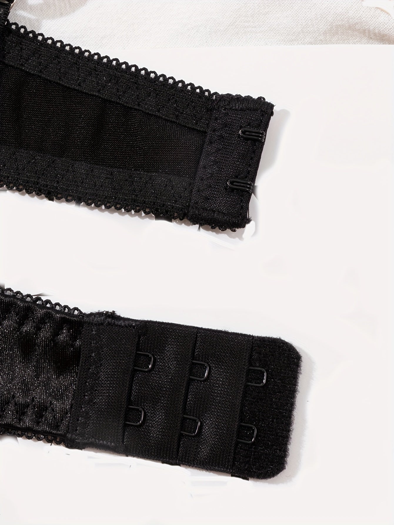 Women's Lace Satin Lingerie Set with Bra and Panty in Red