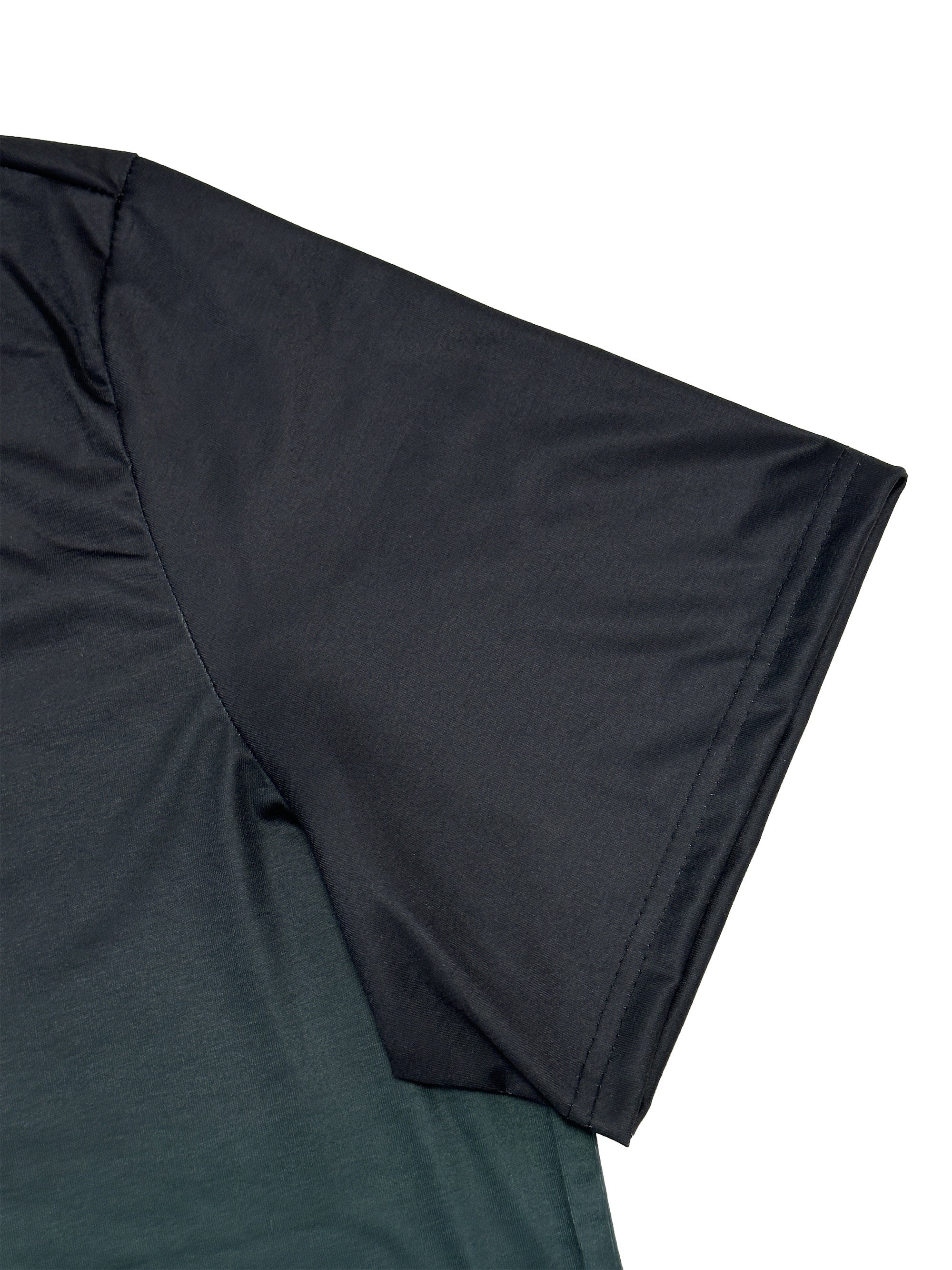 Мужская футболка с градиентным принтом большого размера, короткий рукав, повседневная, дышащая, летняя