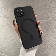 Luxury Matte Soft Phone Case for iPhone 11-15 with Camera Protection and Shockproof TPU