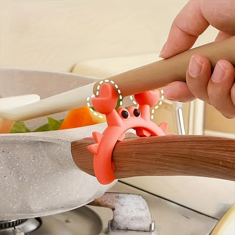 Kitchen Silicone Spatula Holder and Utensil Organizer Round Soup Spoon Storage Rack