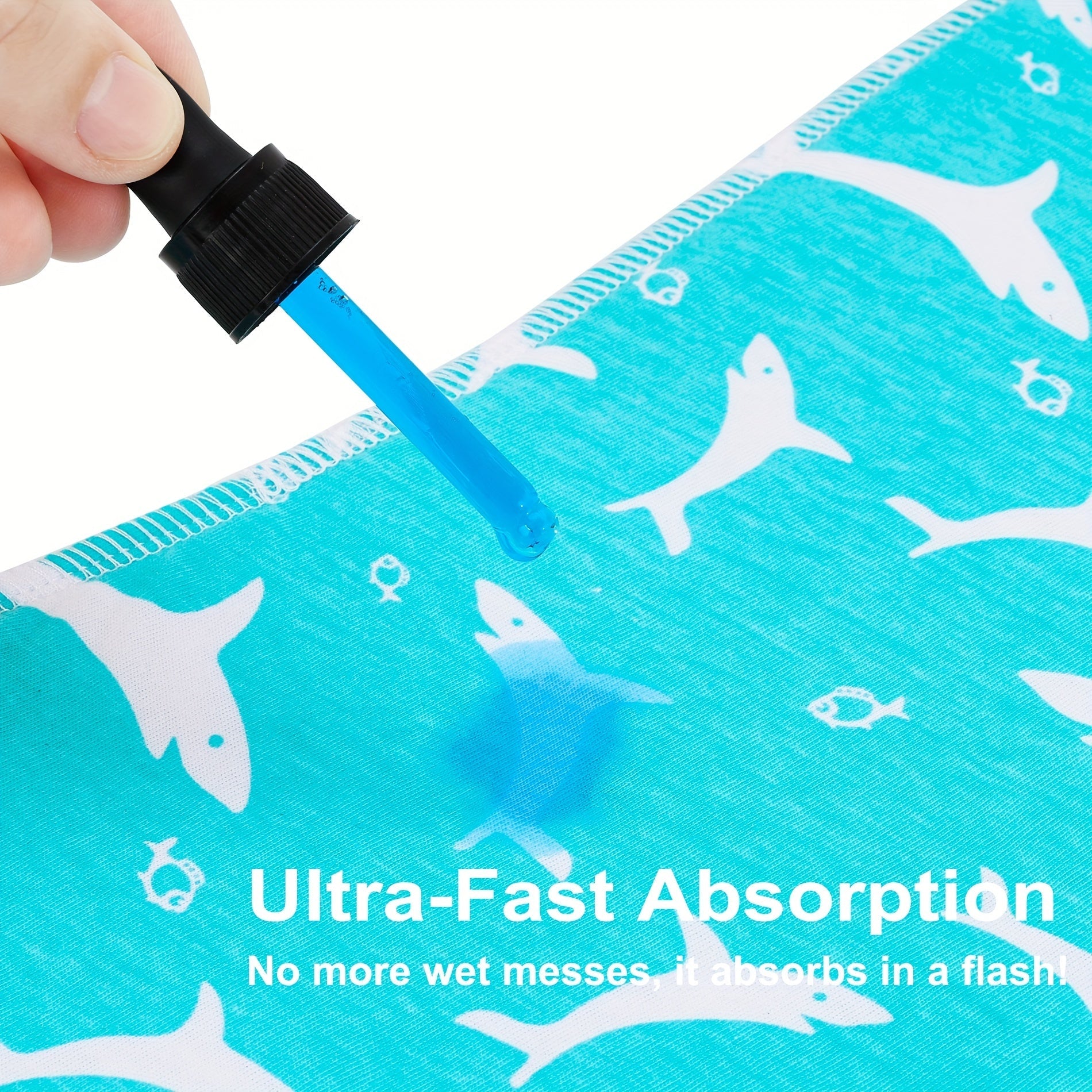 3 ta paxta burp matolari to'plami, bolalar uchun mo'ljallangan, qo'shimcha so'rish va yumshoqlik uchun. Yangi tug'ilgan chaqaloqlar uchun mukammal, bu katta o'lchamdagi matolar qusishni ushlab qolish va chaqaloqni toza saqlash uchun juda yaxshi.