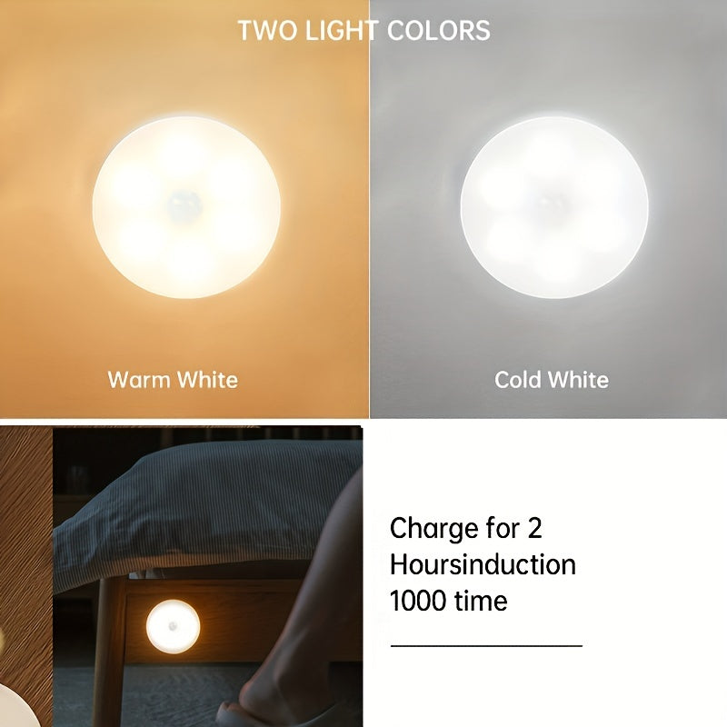 Smart Human Sensing Lamp with USB Charging for Home Dorm Room Use