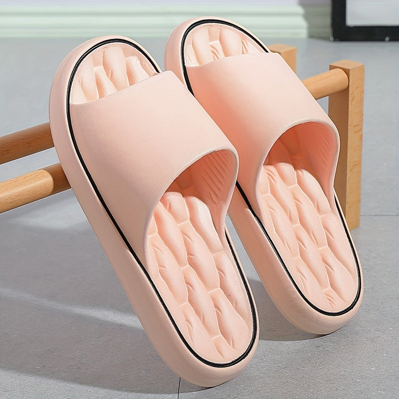 Unisex EVA Slides Open-Toe Breathable Casual Slippers Lightweight Non-Slip Indoor All-Season