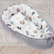 Baby Lounger for Kids Reversible Breathable Adjustable Portable with Cozy Cover