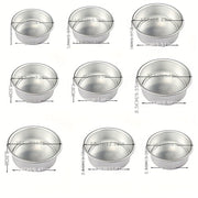 Anodized Aluminum Cake Pan with Removable Bottom, Multiple Sizes, Oven Safe