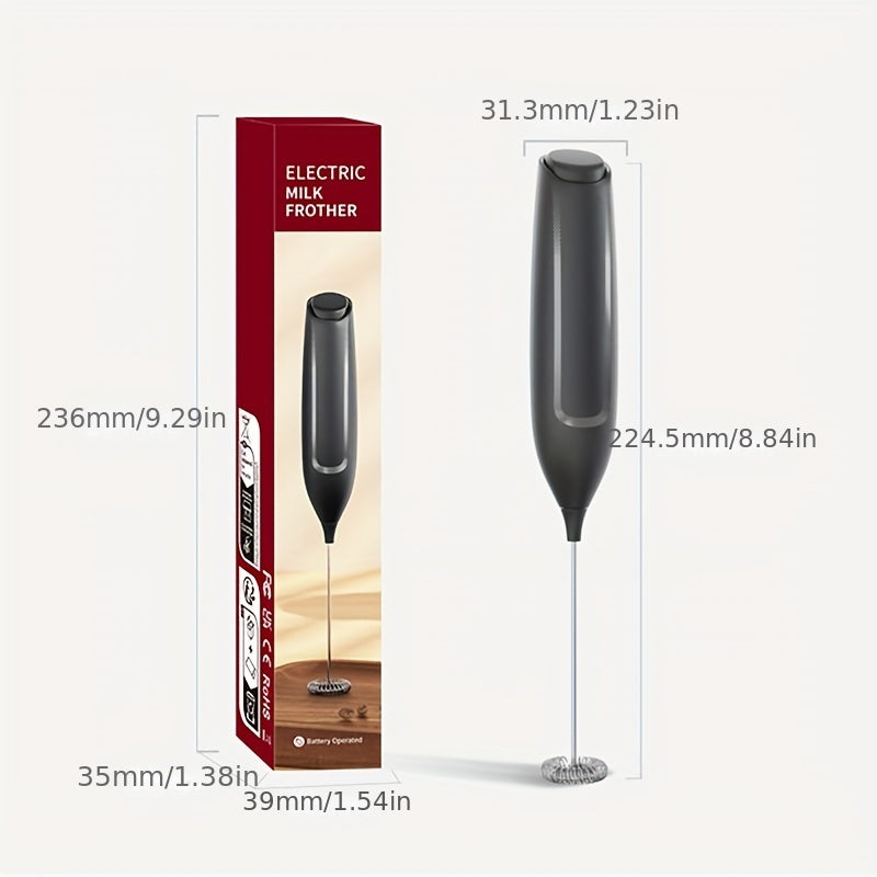 Mini Handheld Electric Milk Frother for Coffee and Hot Chocolate