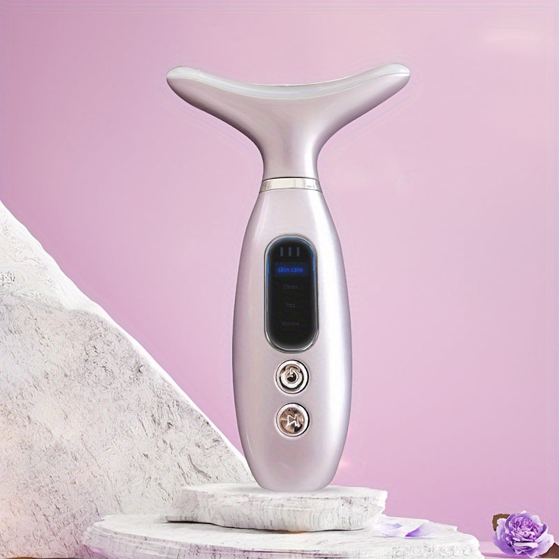 Masajeador de cuello portátil con batería recargable, carga USB y múltiples colores