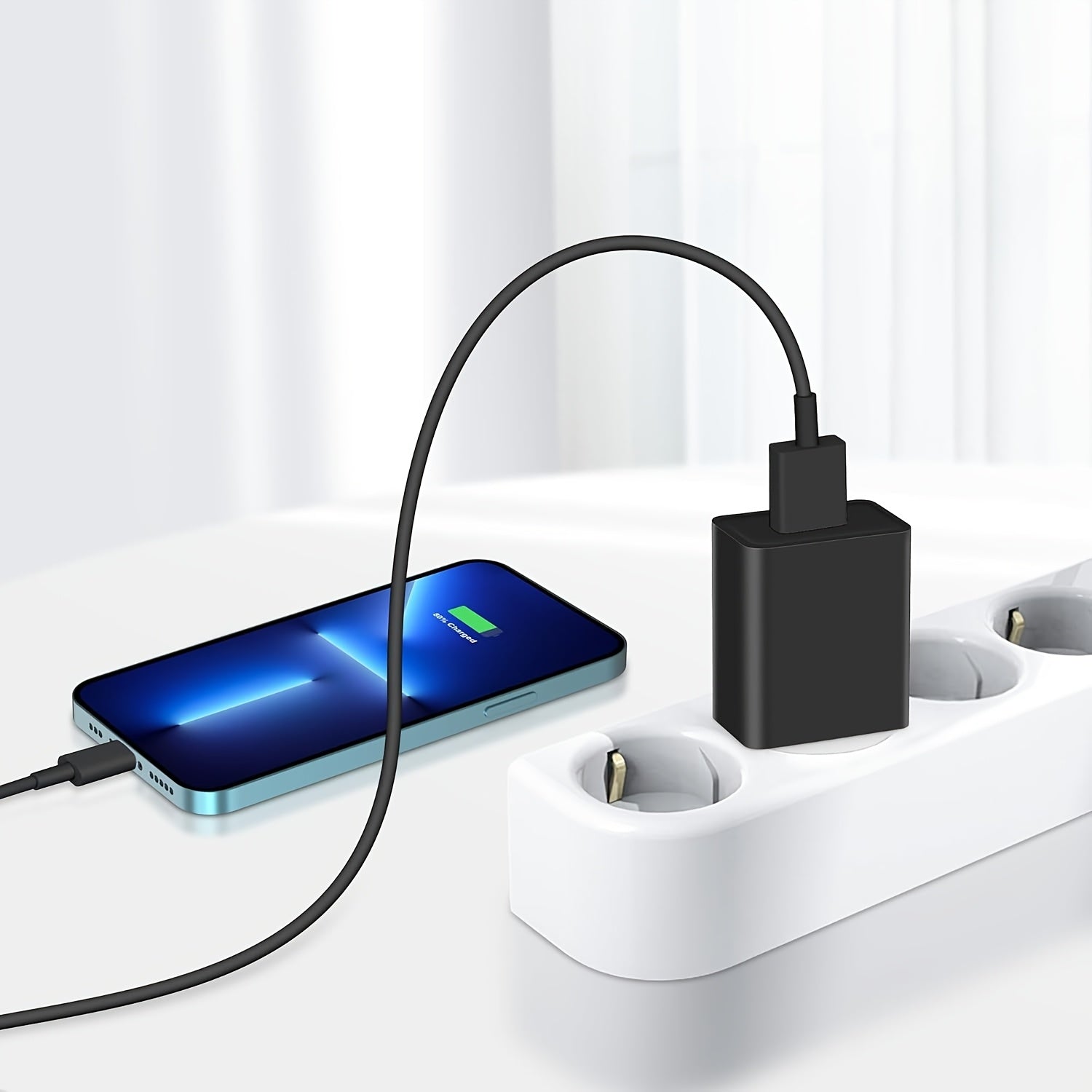 10W USB Wall Charger EU Plug for iPhone and Mobile Devices