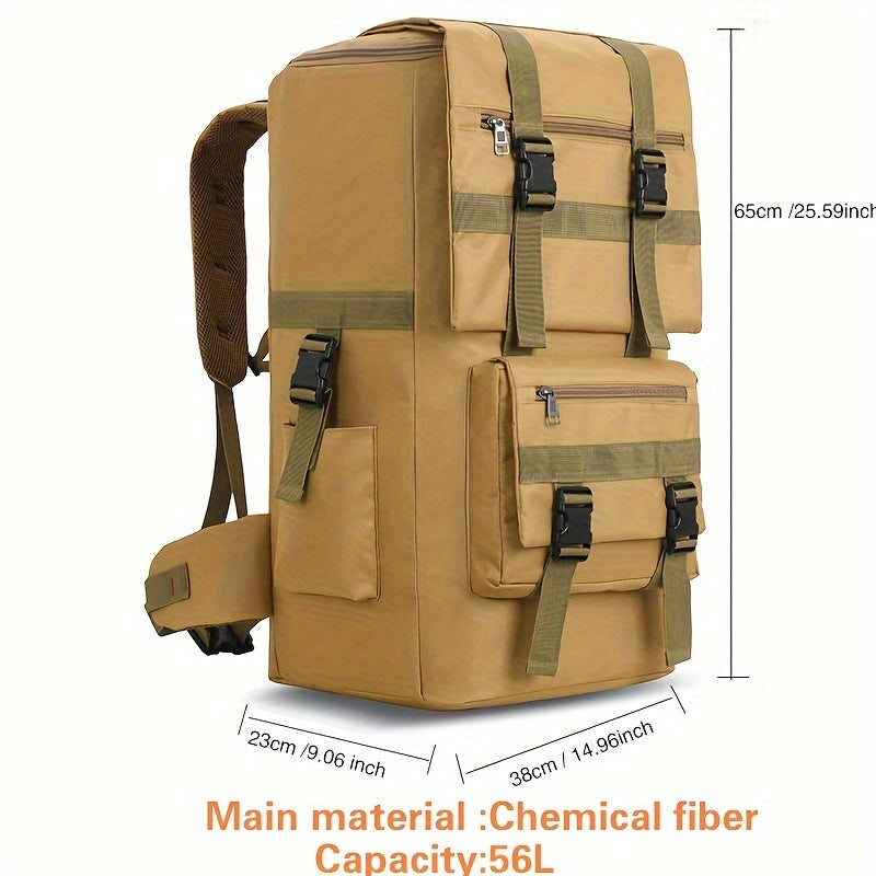 Рюкзак для путешествий с большой вместимостью, камуфляж, складной, прочный, для активного отдыха, спортивный, для дальних поездок