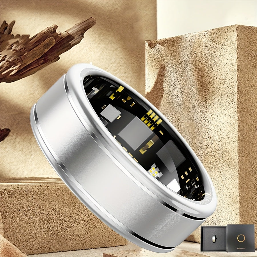 Qadamlar, kaloriya, ko'tarilish, mashg'ulot va masofani kuzatish uchun ixcham, zamonaviy aqlli uzuk. Aqlli foto funksiyasi va qulay kiyish xususiyatlariga ega. Thanksgiving uchun mukammal sovg'a yoki