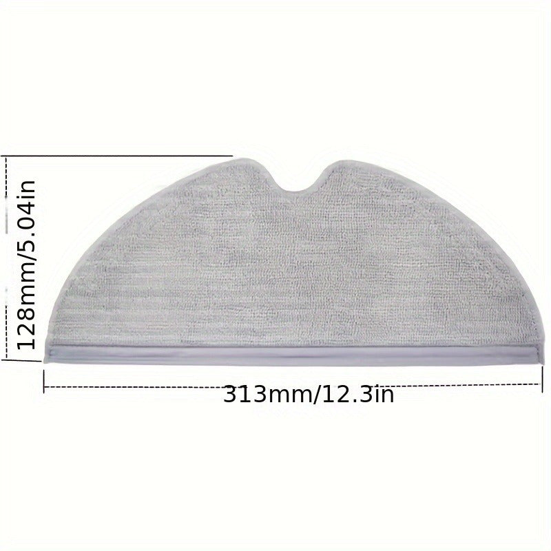 Set of 3 Reusable Washable Mop Cloths for Robot Vacuum Floor Cleaning