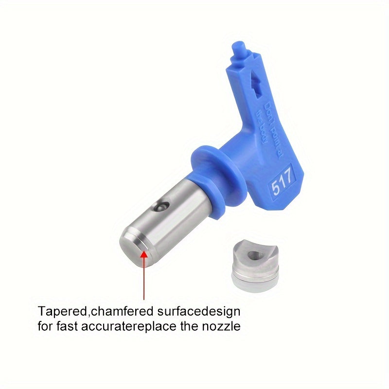 1 dona Yuqori samarali ko'k nozzleli havo bo'shligi bo'yash quroli - turli yuzalar uchun aniq qo'llash, mustahkam plastik/metall dizayn, elektr energiyasi talab qilinmaydi.
