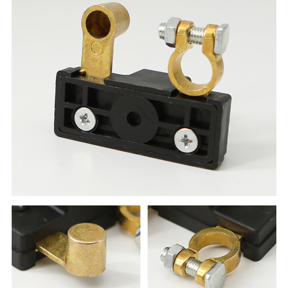 Universal Battery Brass Negative Power Off Switch 12-24V Kill Switch