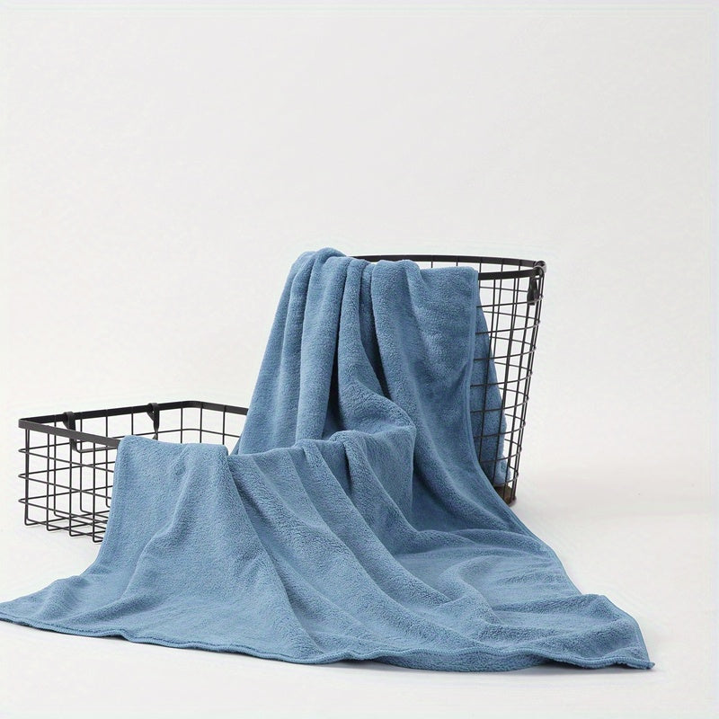 Microfiber Pet Towel for Dogs and Cats Quick Dry Soft Cozy Bath and Snuggle