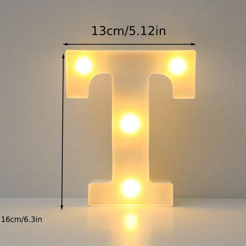 LED Alphabet Letter Lights for Home Decor Wedding Birthday Christmas Party