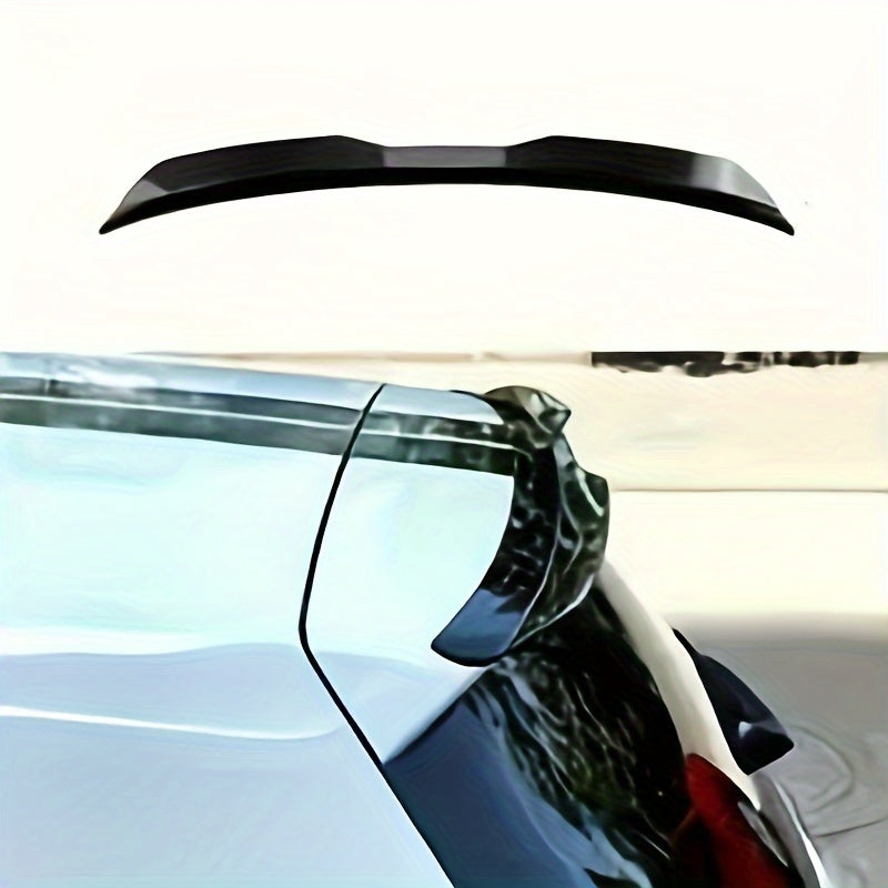 Qora avtomobil orqa spoiler kichik qanot hatchback sedan uchun orqa lab spoiler