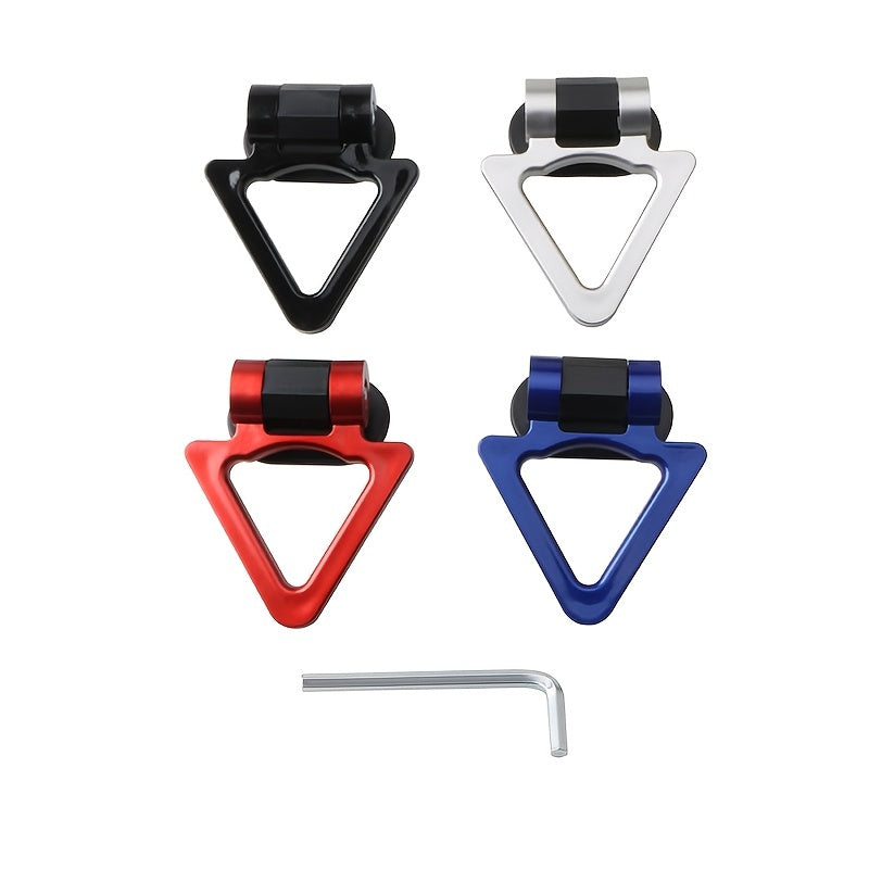 Universal Car Tow Hook Triangle Auto Trailer Bumper Decor Accessory