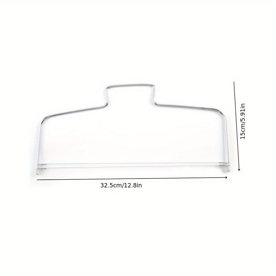 Cortador de pasteles de acero inoxidable de 32,5 cm para pan, pastel, tostadas y horneado