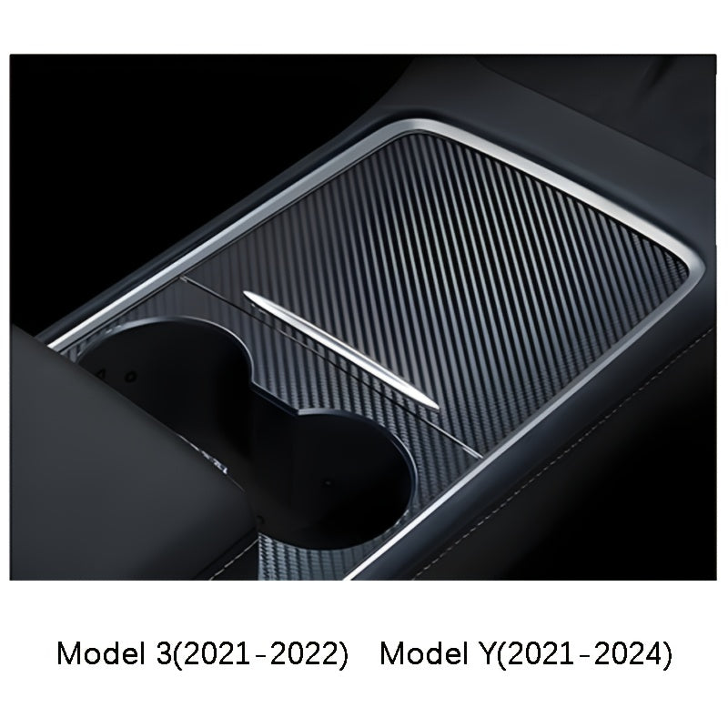 Avtomobil ichki markaz konsoli qoplamasi karbon tolasi yog'och to'qimalari chizishga qarshi